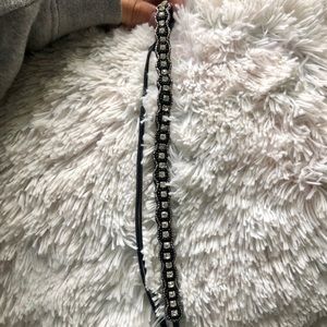 pink pewter headband